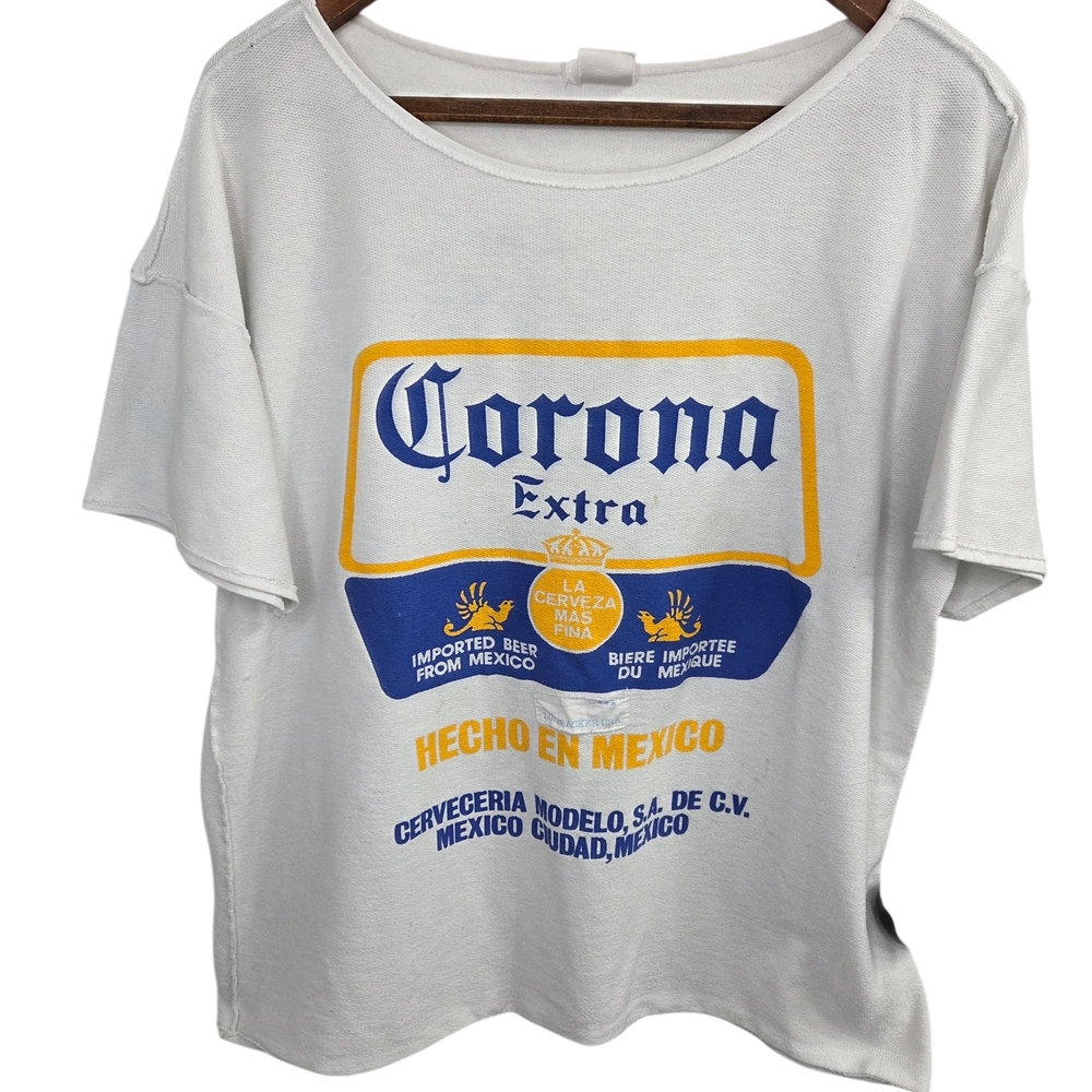 Corona Extra White Graphic T-Shirt